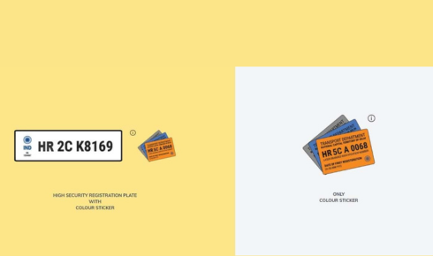 HSRP number plates
