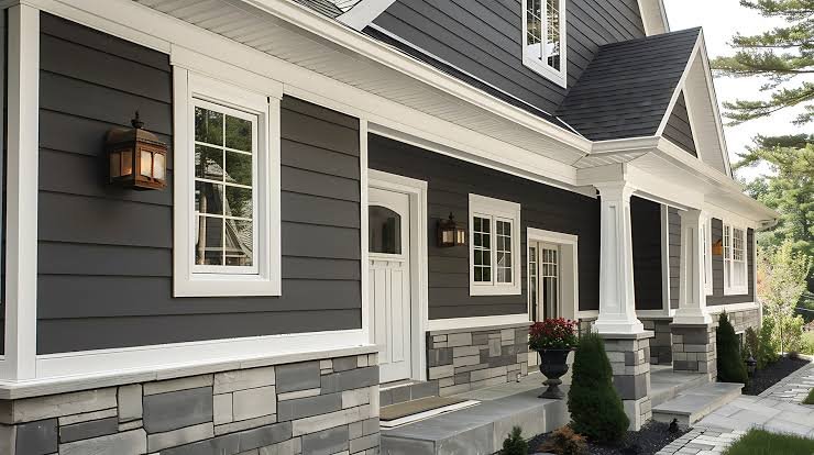 James Hardie fiber cement siding
